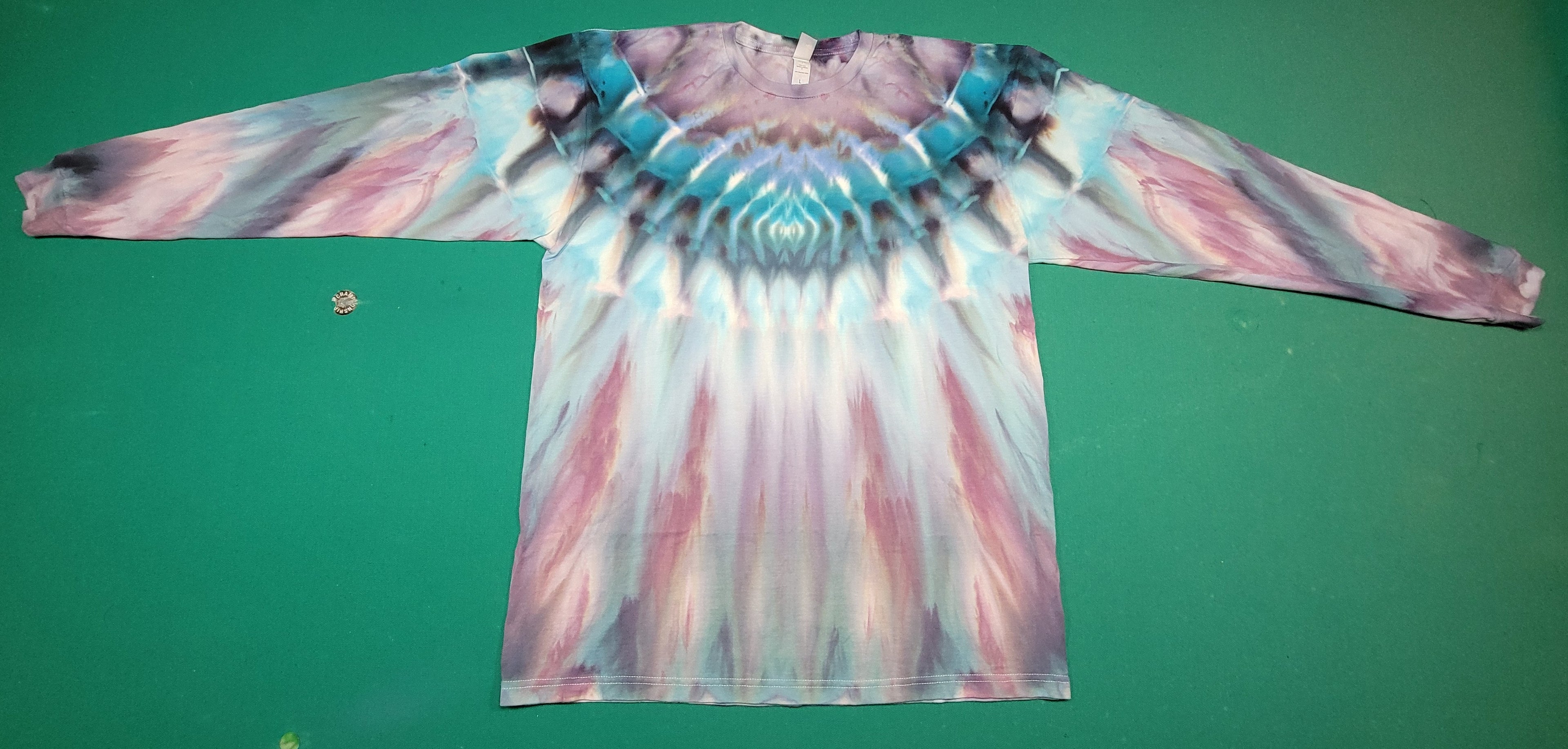 Long Sleeve Ice Dye, Large