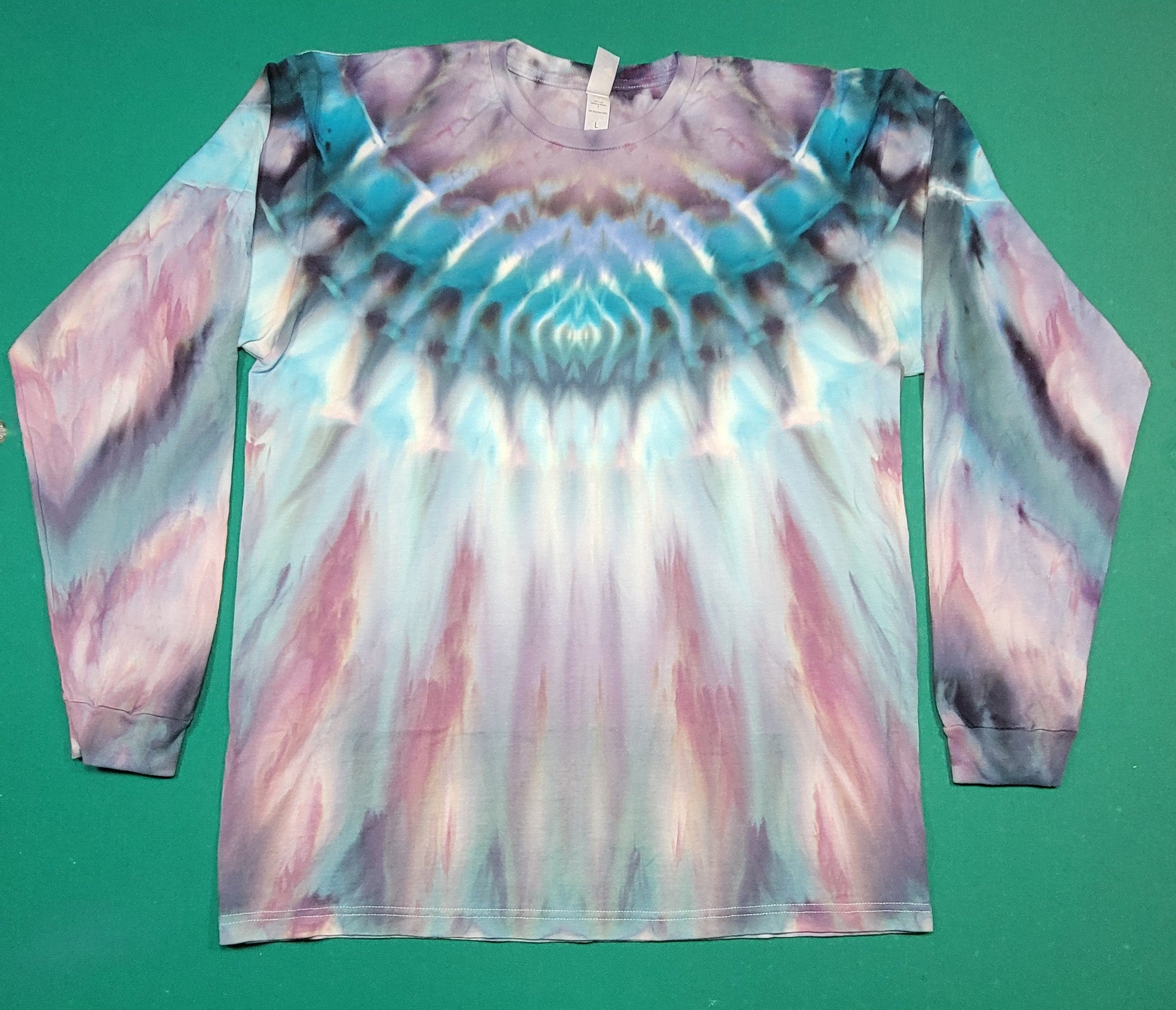 Long Sleeve Ice Dye, Large