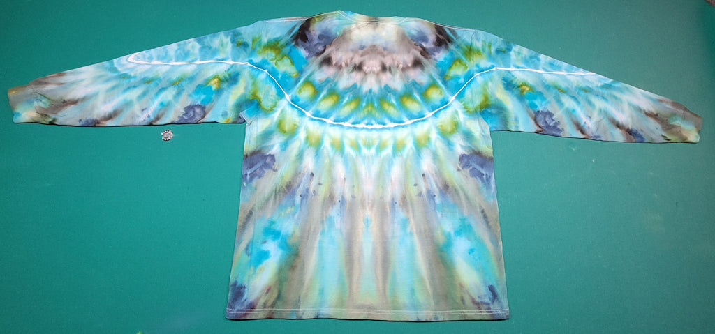 Long Sleeve Ice Dye, XL