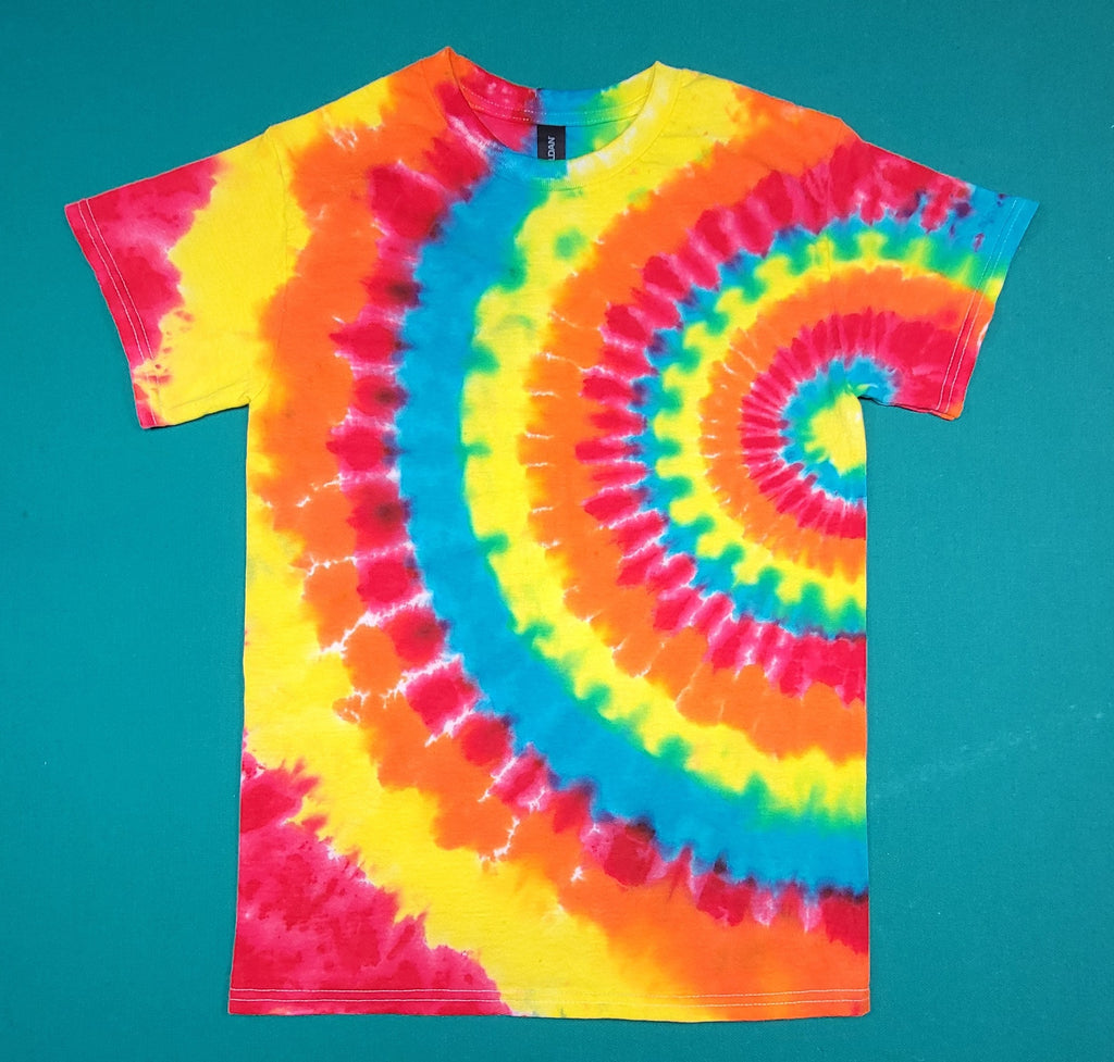 Colorful Short Sleeve T-shirt Fan Fold, size Adult Small