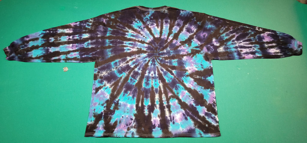 Long Sleeve Heavyweight Swirl T-Shirt, size 3XL