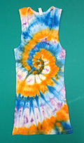 Women's Ribbed Swirl Tank Top, size S
