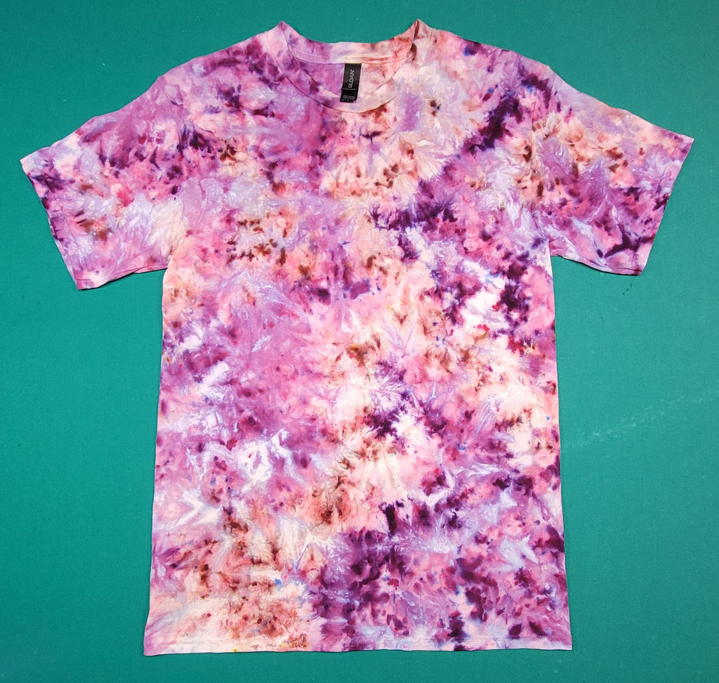 Colorful T-shirt Scrunch Purple/Pink, size Medium