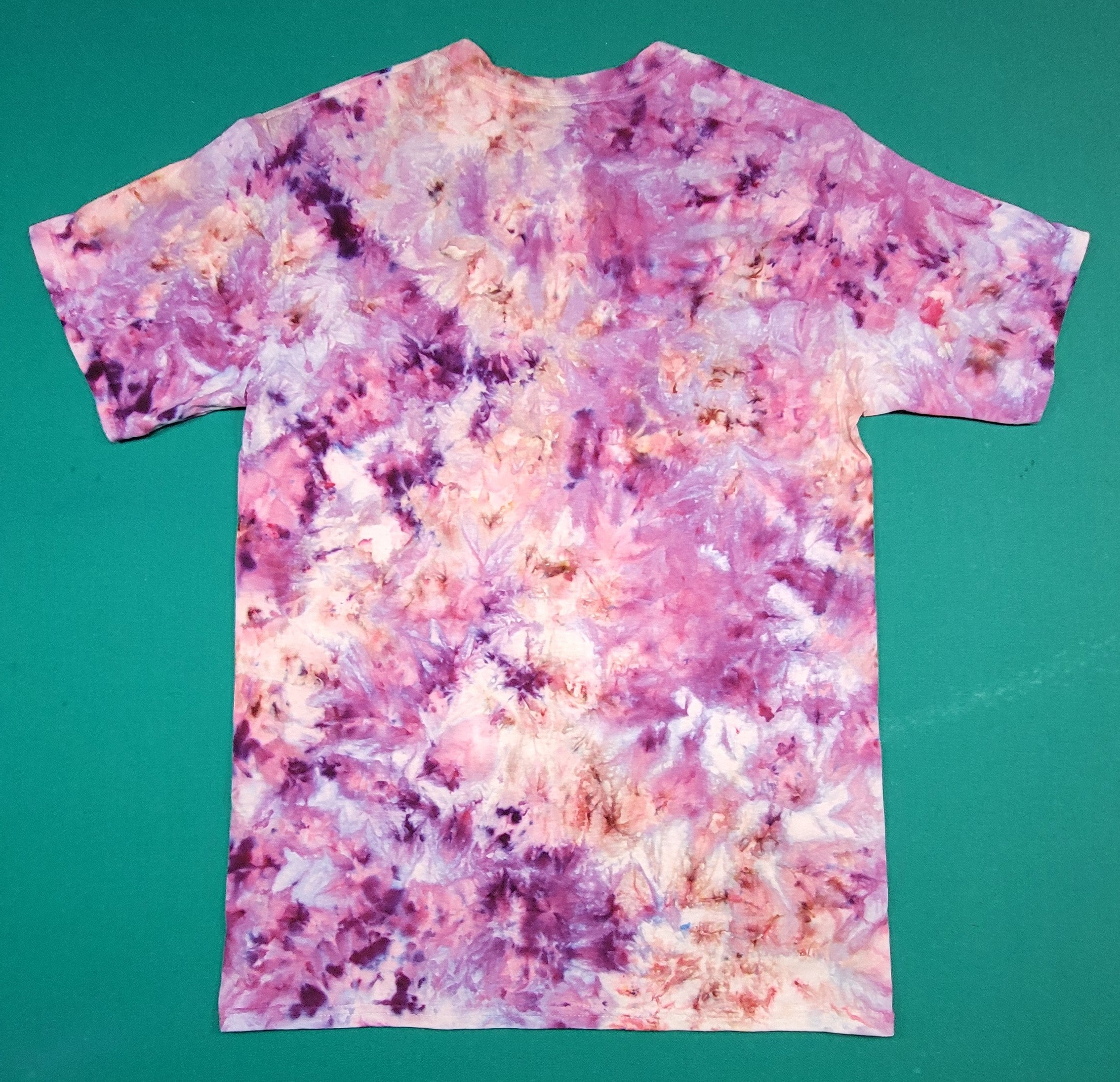Colorful T-shirt Scrunch Purple/Pink, size Medium