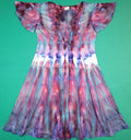 Women's Sundress Rolled Ice Dye, size L