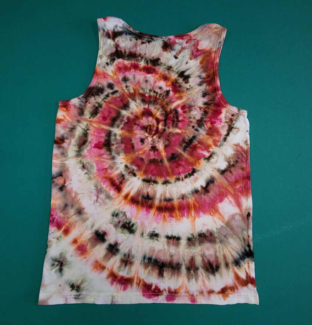 Tank Top Earth Tone Swirl 2, size Medium