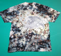 Colorful Scrunch T-shirt Black and Grey, size XL
