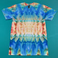 Colorful Ice Dye Stripe, size Small