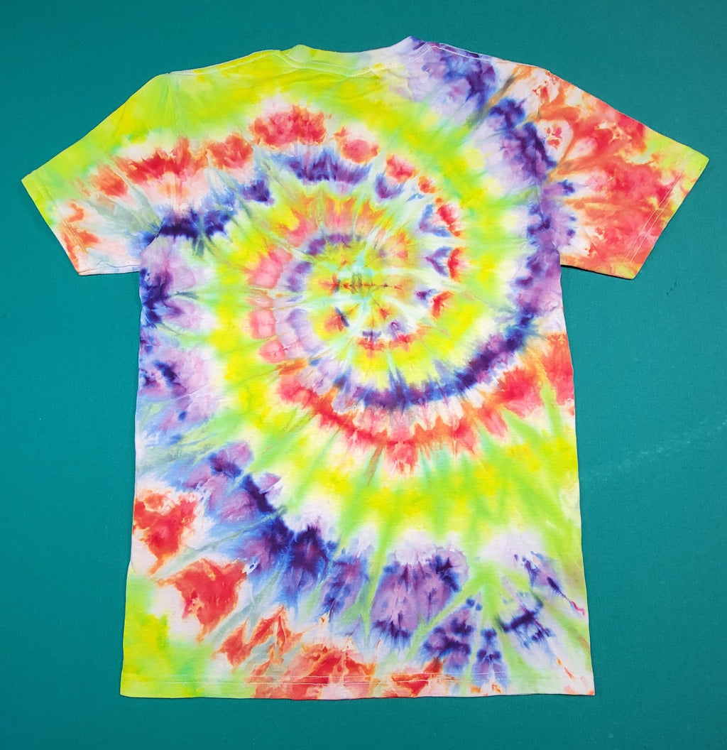 Colorful Swirl Ice Dye, size Small