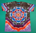 Colorful 2 Sided Mandala T-shirt, size XL