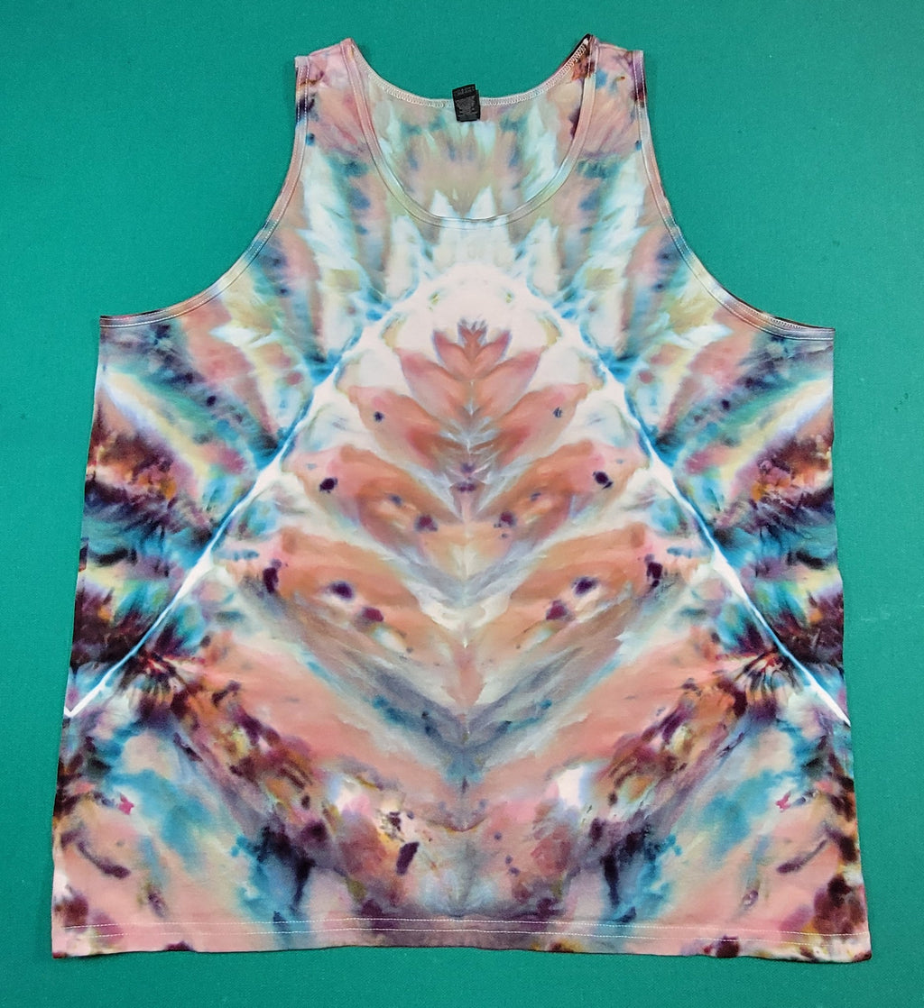 Tank Top Ice Dye Flip V, size XL