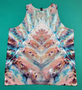 Tank Top Ice Dye Flip V, size XL