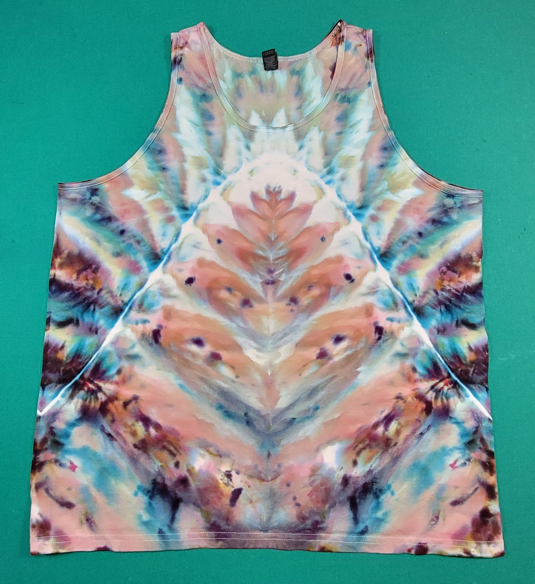 Tank Top Ice Dye Flip V, size XL