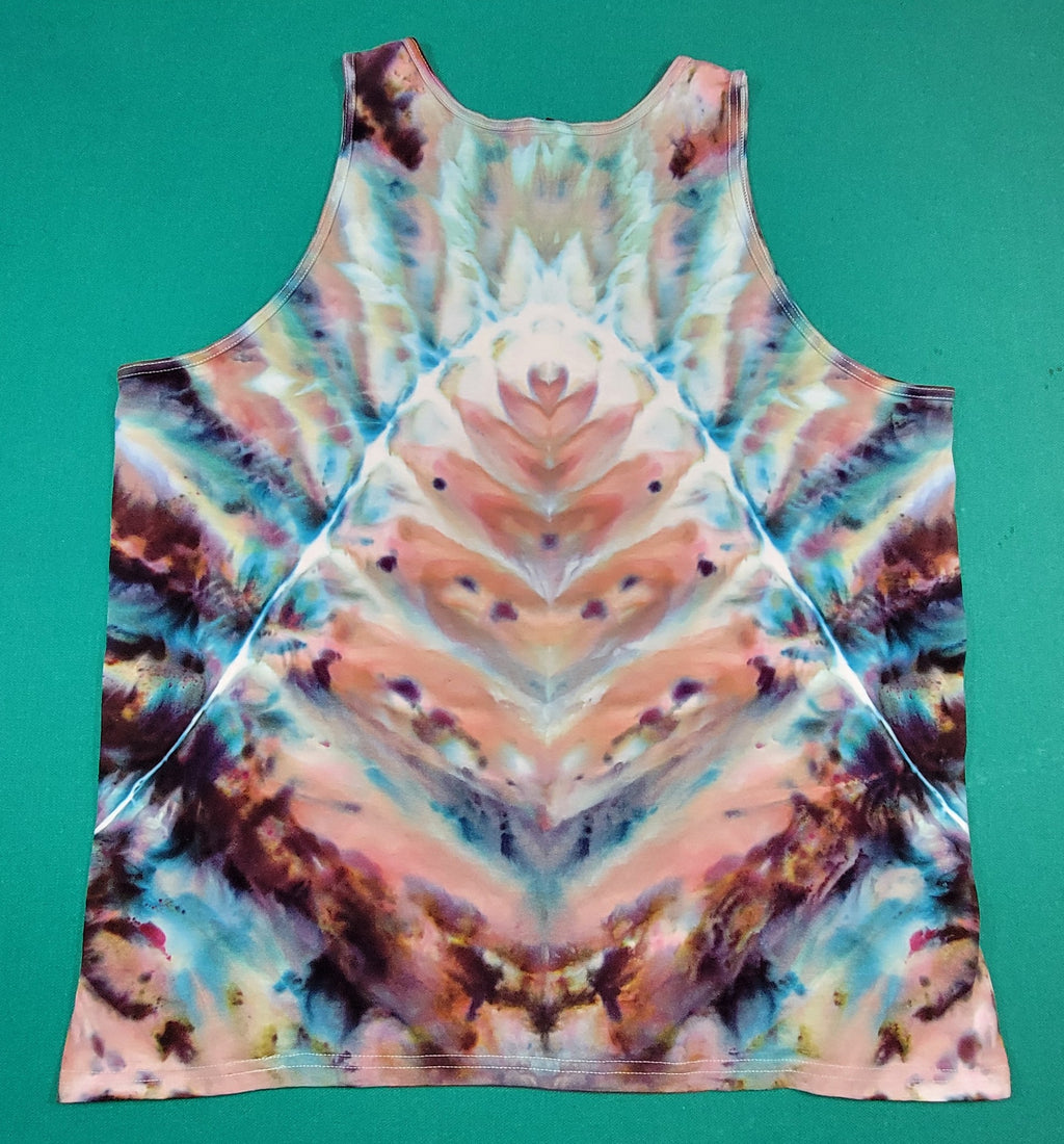 Tank Top Ice Dye Flip V, size XL