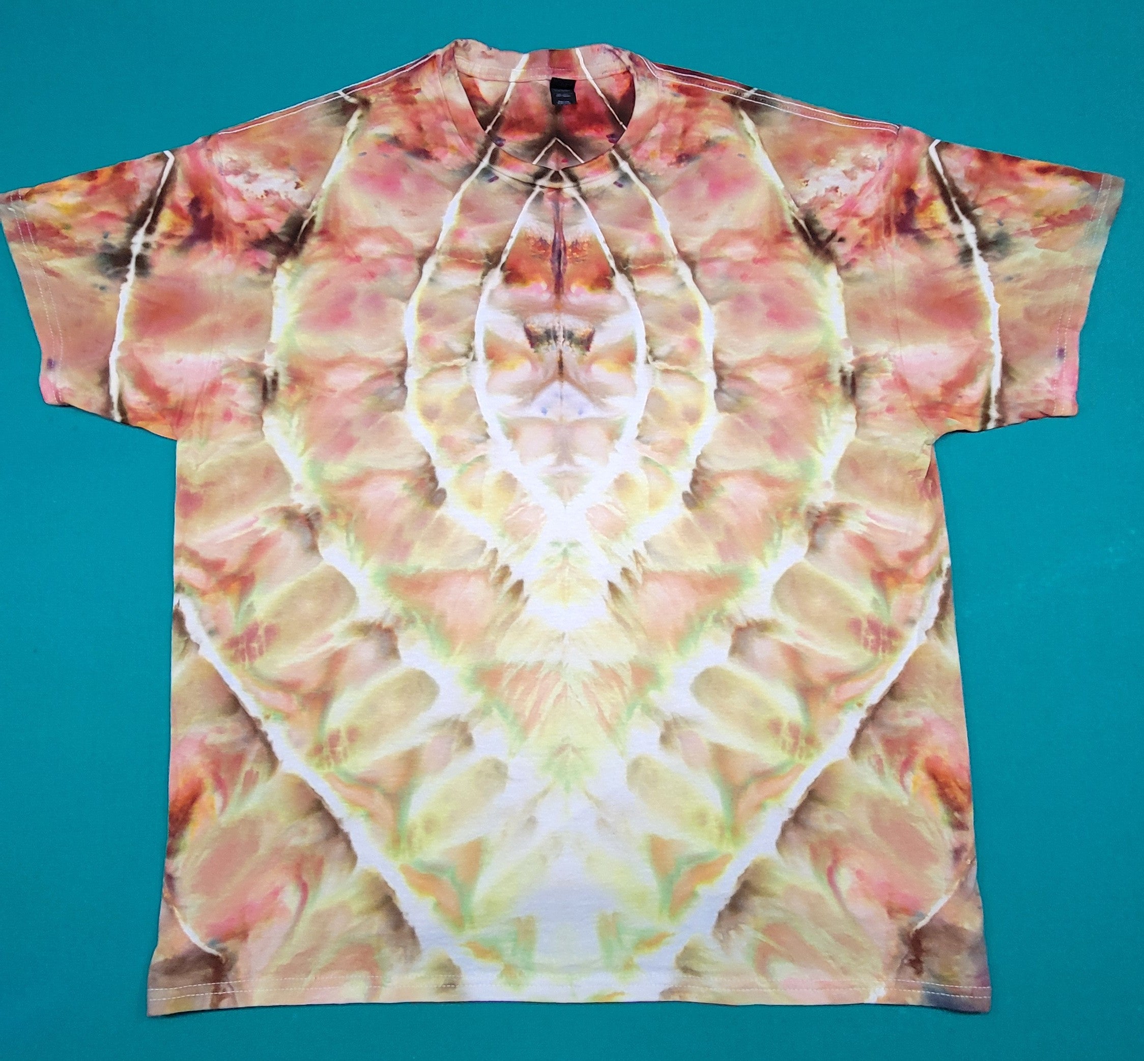 Colorful Ice Dye Rings, size XL