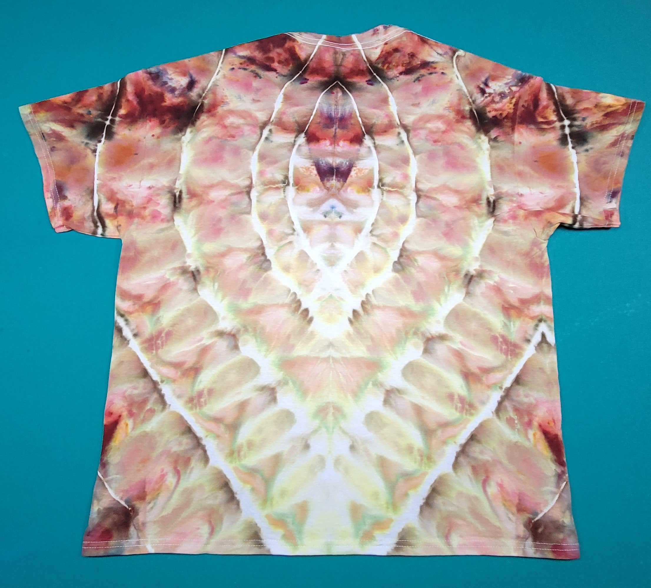 Colorful Ice Dye Rings, size XL