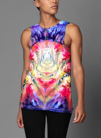 Women's Ribbed Tank Top, size L